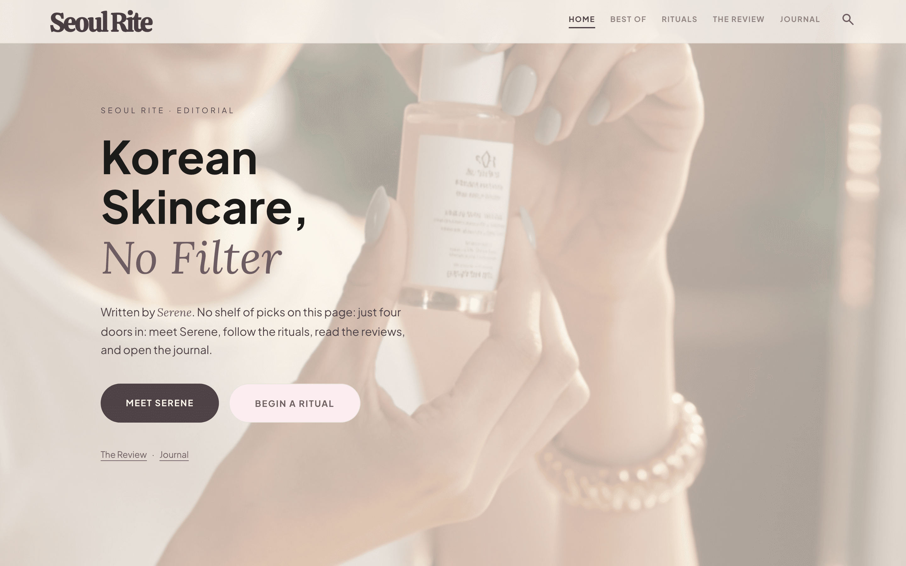 Seoul Rite: product